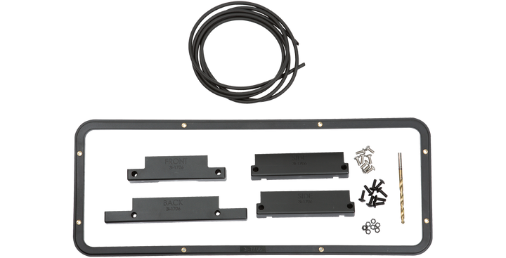SKB SKB iSeries 1706 Panel Mounting Ring Kit (Black) - Cases & Transport Accessories