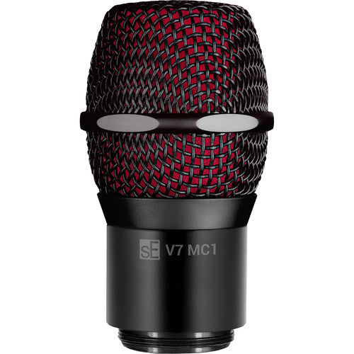 SE Electronics V7MC1/BLACK V7 Mic Capsule for Shure Wireless in Black – front view