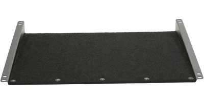 SKB SKB 1SKB-VS-2 Velcro Compatible Rack Shelf For Slant Mount Racks (Black) - Stands & Arms Accessories