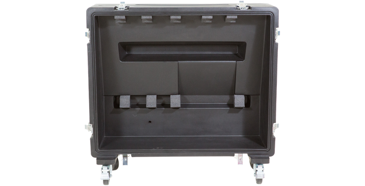 SKB SKB 1RMX32-DHW rSeries Behringer X32 Mixer Case w/ wheels (Black, Pre-Cut Foam) - Cases & Transport Accessories