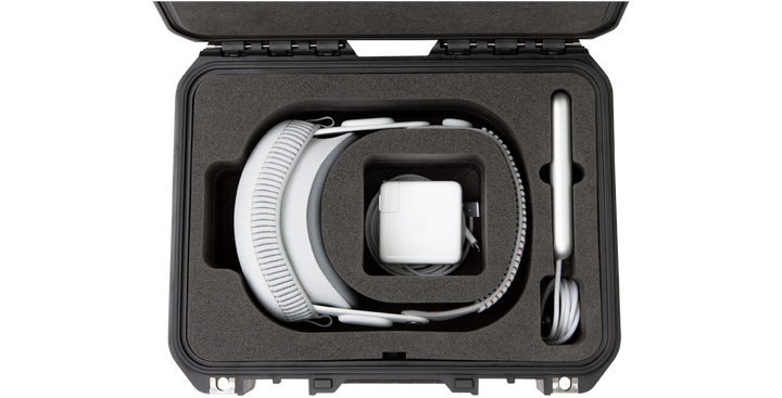 SKB SKB iSeries 1309-6 Apple Vision Pro Case (Black, Pre-Cut Foam) - Cases & Transport Accessories