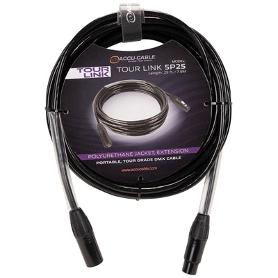 ADJ 5-Pin Tour Link DMX Cable - 25ft