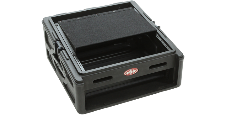 SKB SKB 1SKB-VS-2 Velcro Compatible Rack Shelf For Slant Mount Racks (Black) - Stands & Arms Accessories