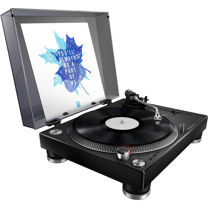 Pioneer DJ Pioneer DJ PLX-500-K High-Torque, Direct-Drive Turntable (Black)