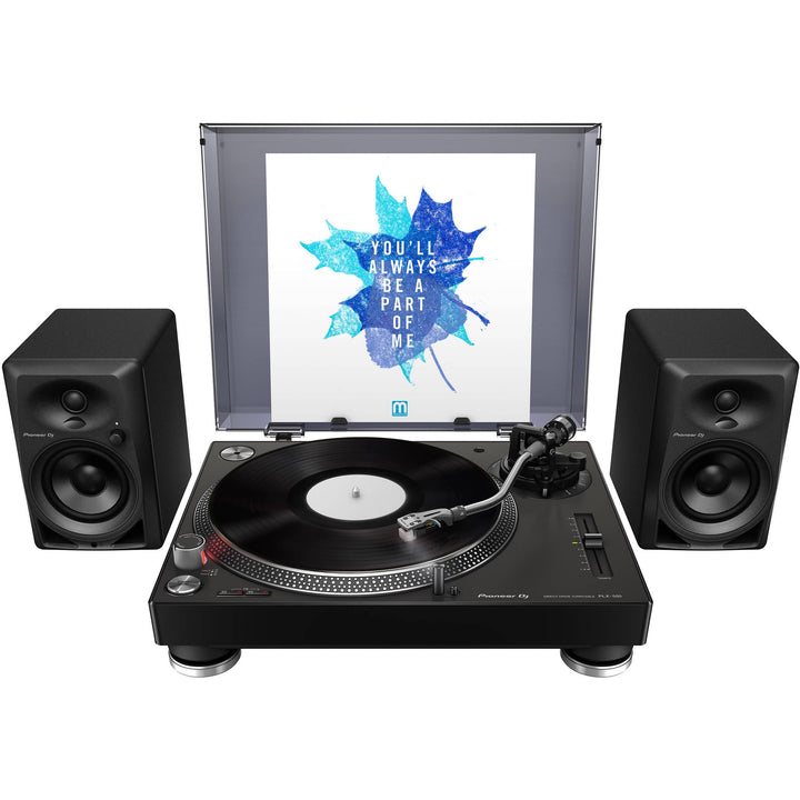 Pioneer DJ Pioneer DJ PLX-500-K High-Torque, Direct-Drive Turntable (Black)
