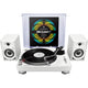 Pioneer DJ Pioneer DJ PLX-500-W High-Torque, Direct-Drive Turntable (White)