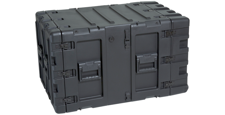 SKB SKB 3RR-9U24-25B rSeries 9U Shock Rack (Black) - Cases & Transport Accessories