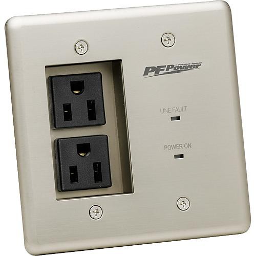 Furman Dual In-Wall AC Receptacles w/Voltage Monitoring Circuit