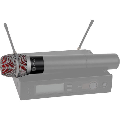 SE Electronics V7MC1/BLACK V7 Mic Capsule for Shure Wireless in Black – three-quarter right view
