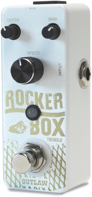 Outlaw Effects Rocker Box 2-Mode Tremolo Pedal - Multi-FX Processors