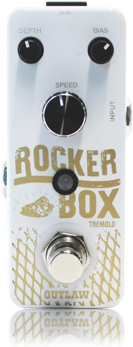 Outlaw Effects Rocker Box 2-Mode Tremolo Pedal - Multi-FX Processors