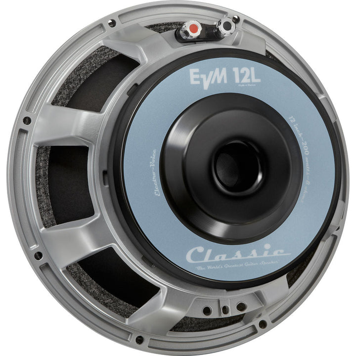 Electro-Voice Electro-Voice EVM12L8OHMCLASSIC 12in Premium Guitar Speaker - 200W - 8Ω - Black