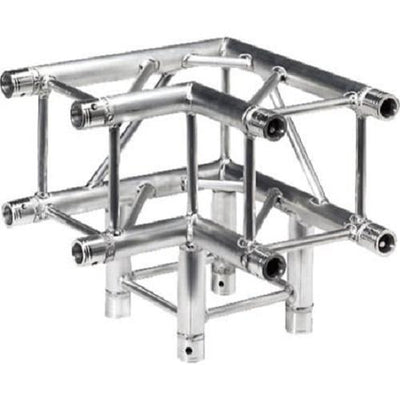 Global Truss Global Truss F34-SQ-4126 3-Way 90° Square Corner for F34