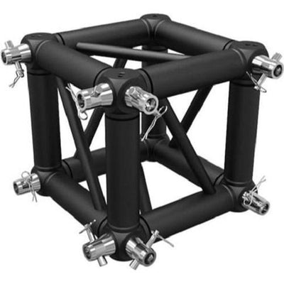 Global Truss Global Truss F34-ST-UJB-12-BLACK Universal Junction Block with M12 for F34 (Black)