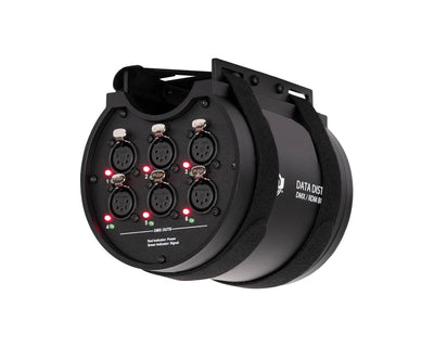 ADJ 6-Way DMX & RDM Data Splitter with 5-Pin XLR