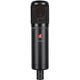 SE Electronics SE2300 Multi Pattern Large Diaphragm Condenser Mic with Shockmount & Filter – front view