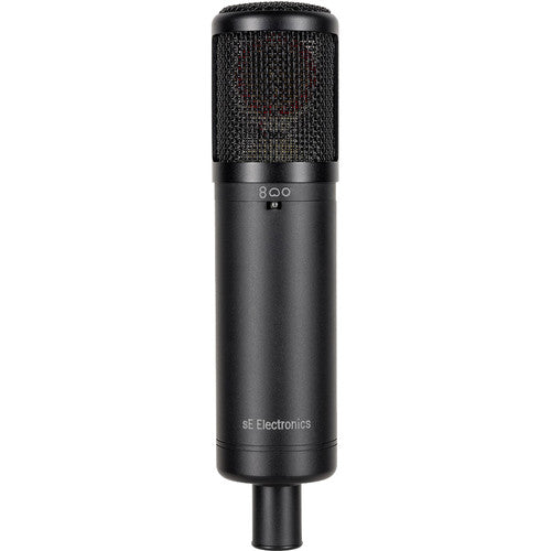 SE Electronics SE2300 Multi Pattern Large Diaphragm Condenser Mic with Shockmount & Filter – three-quarter right view