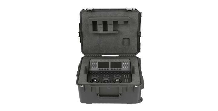 SKB SKB 3i-221710BM1 iSeries 2217-10 Blackmagic Design ATEM CCP, ATEM 1 M/E Adv Panel or DaVinci Mini Panel Case (Black, Pre-Cut Foam) - Cases & Transport Accessories