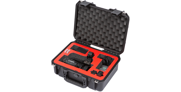 SKB SKB iSeries 1510-6 Canon XA Camcorder Case (Black, Pre-Cut Foam) - Instrument Cases