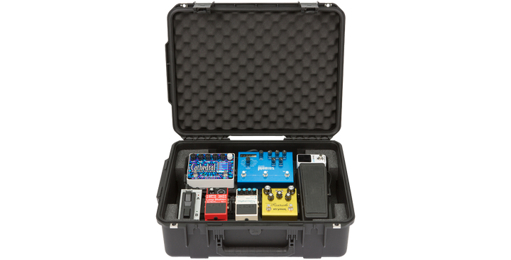 SKB SKB iSeries 2015-7 Case w/ 1SKB-PB1712 Pedalboard (Black / Empty) - Pedal Boards