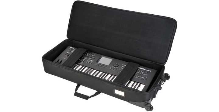 SKB SKB 1SKB-SC61KW 61 Note Keyboard Soft Case (Black) - Instrument Cases
