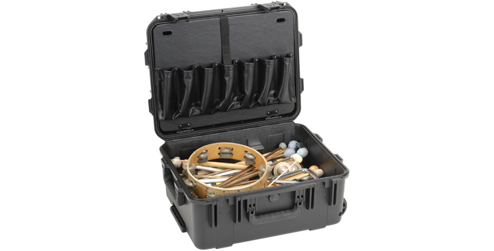 SKB SKB iSeries 1914-8 Percussion Case (Black / Pre-Cut) - Instrument Cases