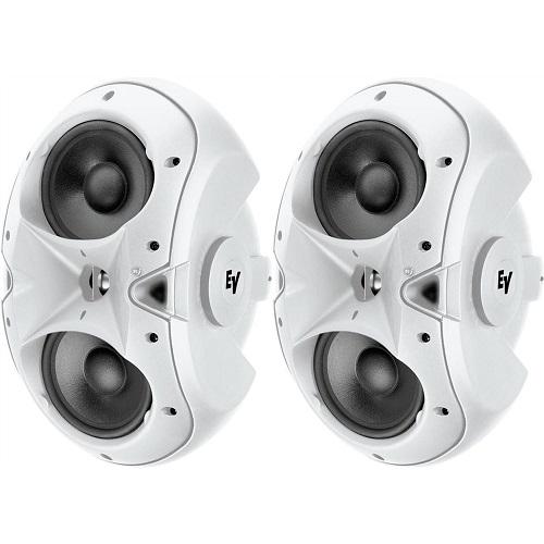 Electro-Voice Electro-Voice EVID-6.2W 2 x 6in 2-Way Surface Speaker (Pair) - 8Ω - White
