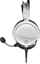 Audio-Technica ATH-GL3WH Closed-Back Gaming Headset (White)