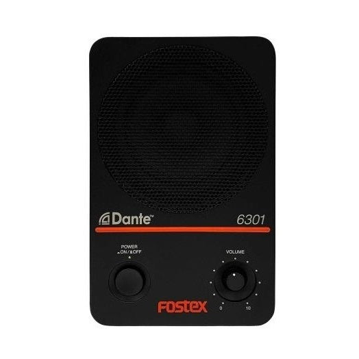 Fostex 4" Active Dante Monitor Speaker 20W D-Class (Single)