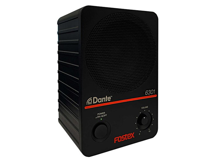Fostex 4" Active Dante Monitor Speaker 20W D-Class (Single)