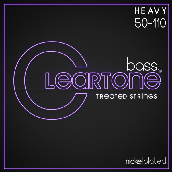 Cleartone Nickel-Plated Electric Bass Strings (Heavy 50-110)