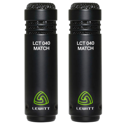 Lewitt LCT040MP Stereo pair of LCT040MATCH small diaphragm condenser microphones