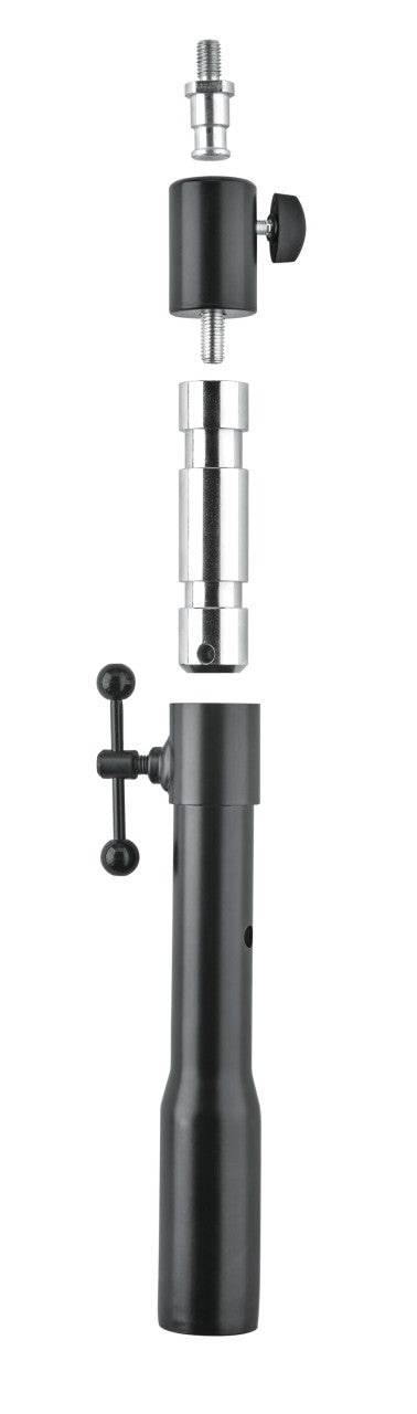 K&M K&M 66390BLACK TV Spigot Adapter