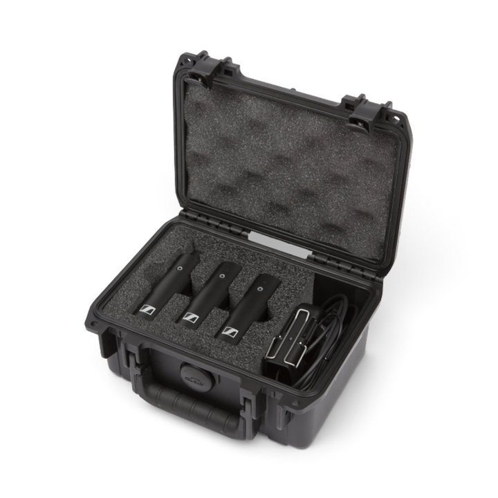SKB SKB iSeries 0705-3 Sennheiser XSW-D ENG Set Wireless Audio System Case (Black, Pre-Cut Foam) - Cases & Transport Accessories