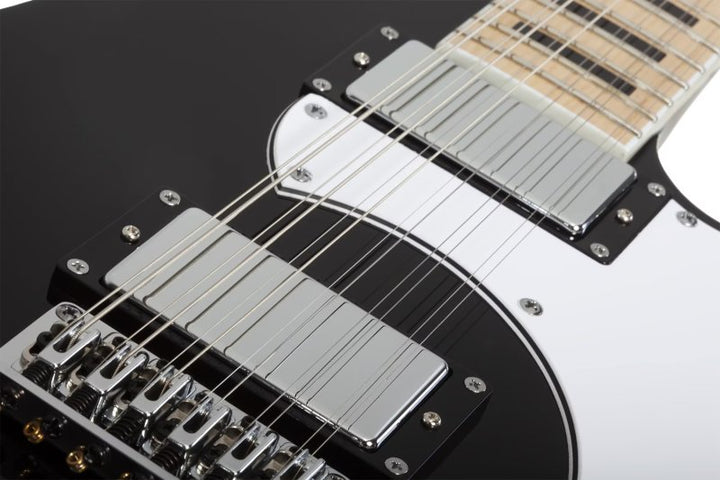 Schecter Stargazer-12 12-String Electric Guitar (Gloss Black)