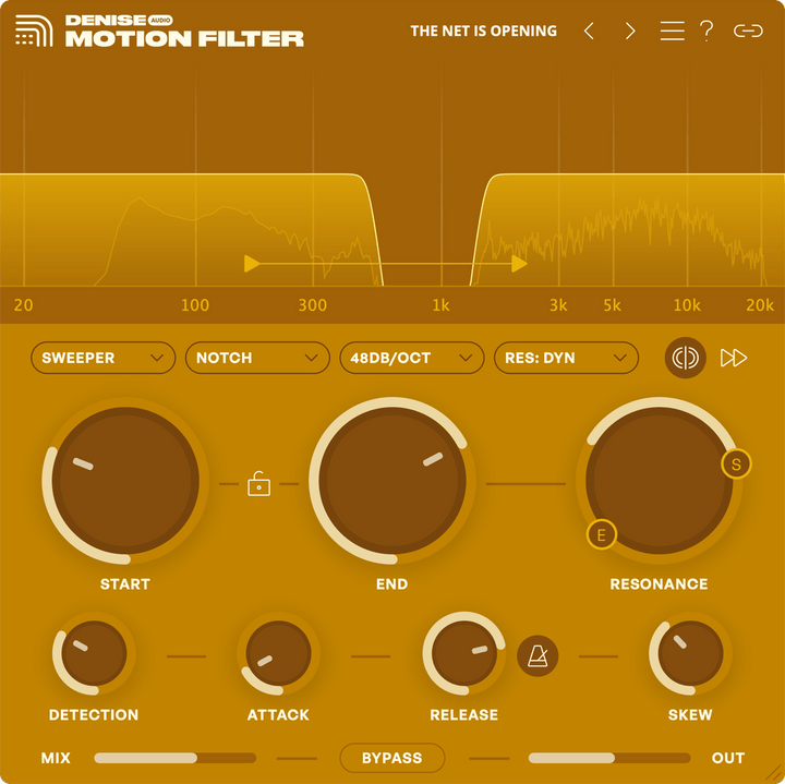Denise Audio Denise Audio Motion Filter