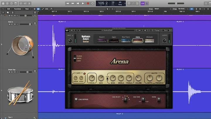 WAVES Waves Voltage Amps