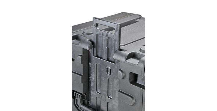 SKB SKB 3SKB-R12U20W rSeries 12U 20 Deep Rolling Shock Rack (Black) - Cases & Transport Accessories