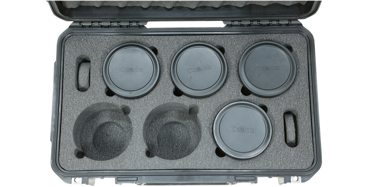 SKB SKB 3i-20118LENS iSeries 2011-8 Lens Case (Black, Pre-Cut Foam) - Cases & Transport Accessories
