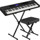 Casio CT-S400 61-Key Ultra-Portable Arranger Keyboard (with Stand and Bench) - Electric Pianos