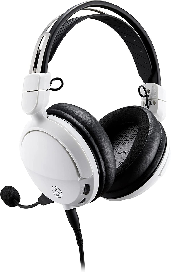Audio-Technica ATH-GL3WH Closed-Back Gaming Headset (White)