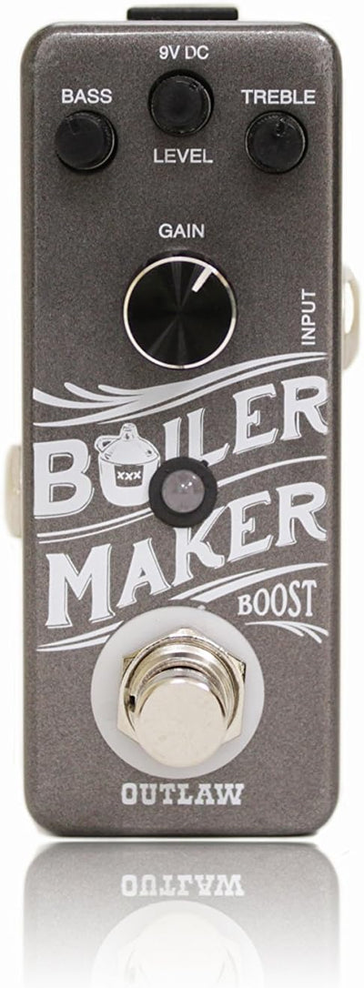 Outlaw Effects Boilermaker Boost Pedal - Pedal Controllers