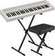 Casio CT-S1WE 61-Key Portable Keyboard (with Stand and Bench) - Electric Pianos