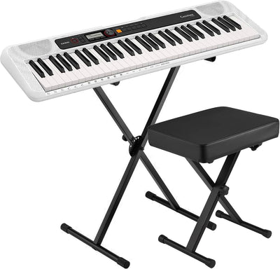 Casio Casio CT-S200WE 61-Key Portable Keyboard (with Stand and Bench)