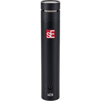SE Electronics SE8 Small Diaphragm Cardioid Condenser Mic with Gold Sputtered Diaphragm – front view