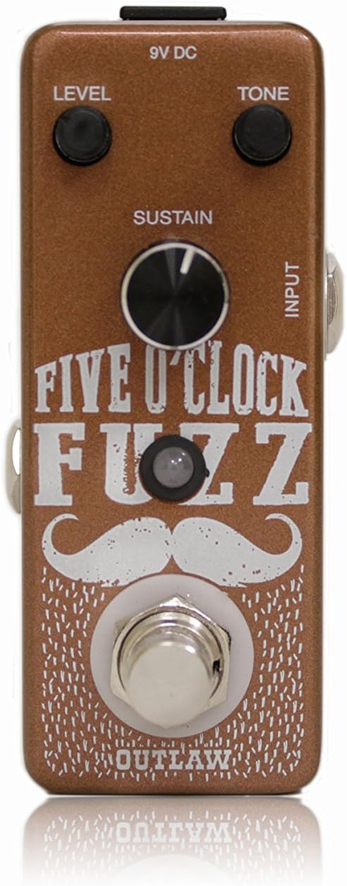 Outlaw Effects Five O'Clock Fuzz Pedal - Distortion Processors