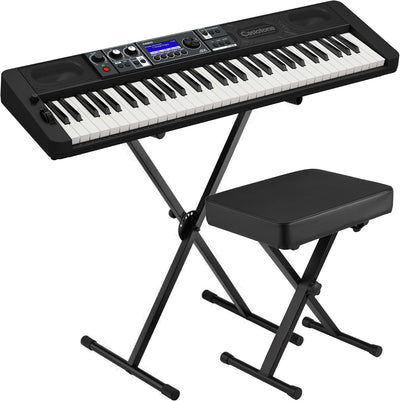 Casio Casio CT-S500 61-Key Portable Keyboard (with Stand and Bench)