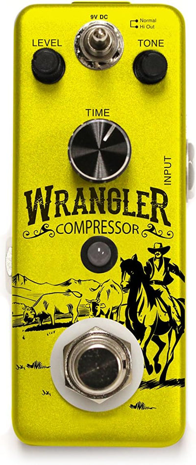 Outlaw Effects Wrangler 2-Mode Compressor Pedal - Multi-FX Processors