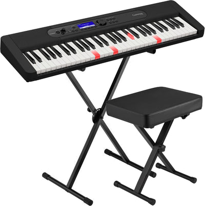Casio Casio LK-S450 61-Key Touch-Sensitive Lighted Keyboard (with Stand and Bench)