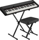 Casio CT-S1BK 61-Key Portable Keyboard (with Stand and Bench) - Electric Pianos